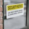 Signmission Do Not Open Door Alarm Will Sound OSHA Security Notice Sign, Vinyl Decal, 5in W x 3.5in L, 2PK OS-2PACK-SN-D-35-L-11520 - alternate 2
